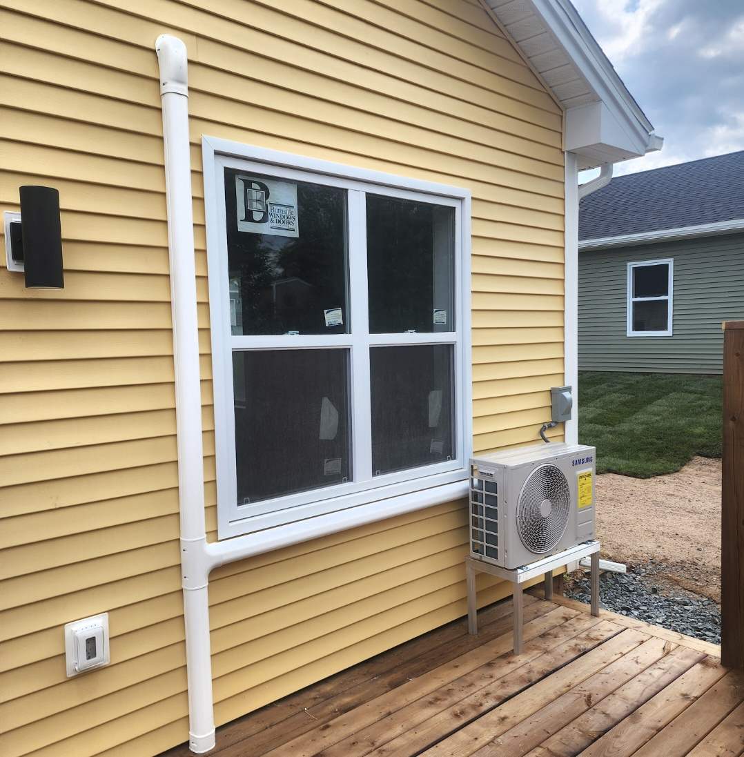 Outdoor installation yellow unit